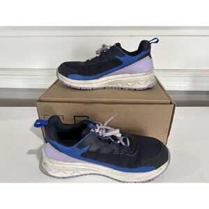 CATERPILLAR Women's Streamline Runner Carbon Comp. Toe Work Shoes Navy Size 8W